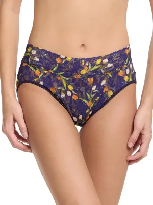 Printed Signature Lace French Brief Central Park Sale