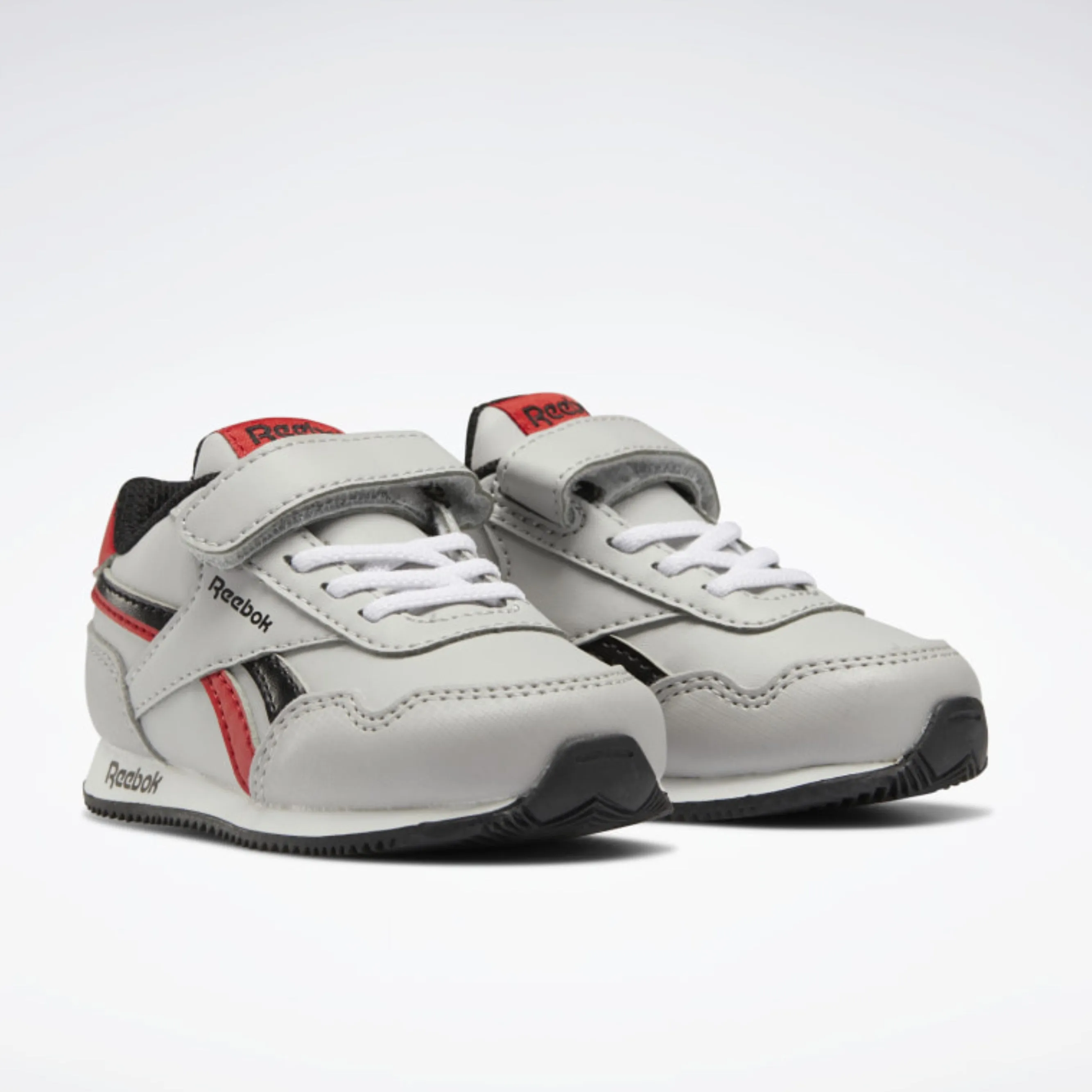 Royal Classic Jogger 3 Toddler (Pure Grey 2   Core Black   Vector Red)