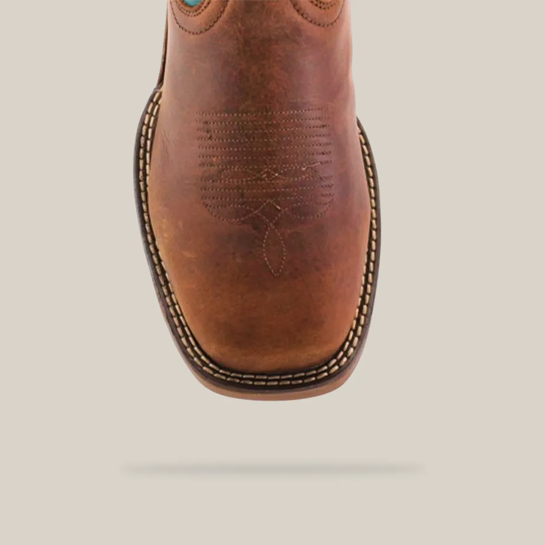 Rustic Turquoise Brown - Waterproof - Soft Toe