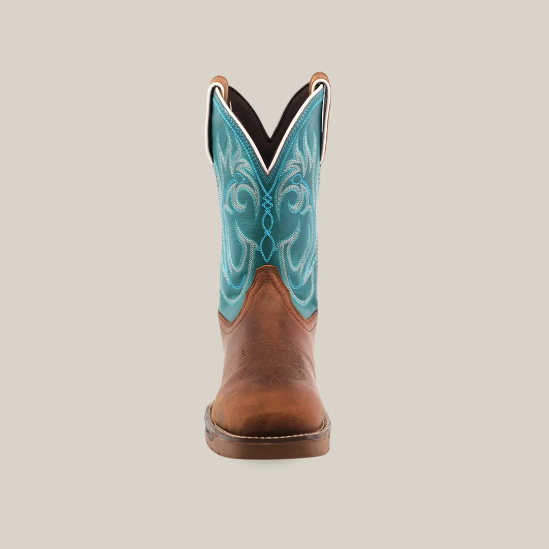 Rustic Turquoise Brown - Waterproof - Soft Toe