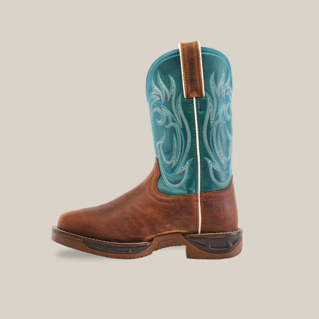 Rustic Turquoise Brown - Waterproof - Soft Toe