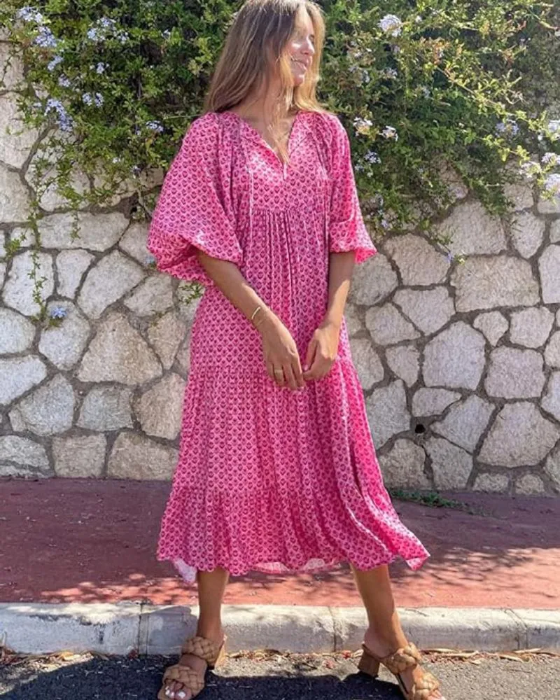 Sandy Long Dress: Effortlessly Stylish and Comfortably Chic