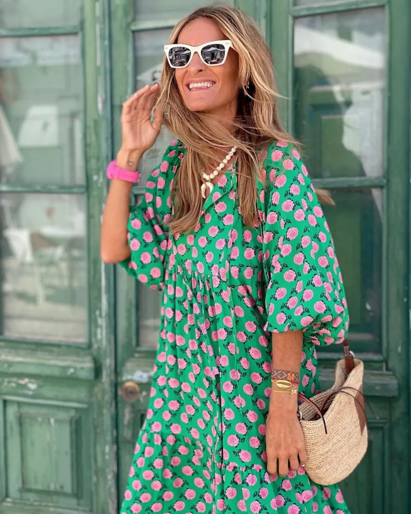 Sandy Long Dress: Effortlessly Stylish and Comfortably Chic