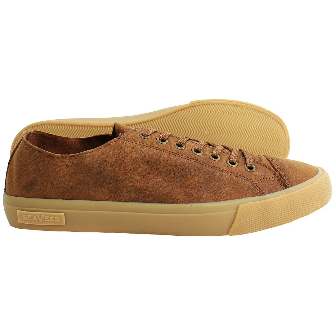 Seavees Army Issue Low Mens Brown Plimsolls