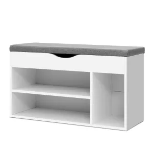 Shoe Cabinet Bench Organiser Storage Rack Shelf Cupboard Box