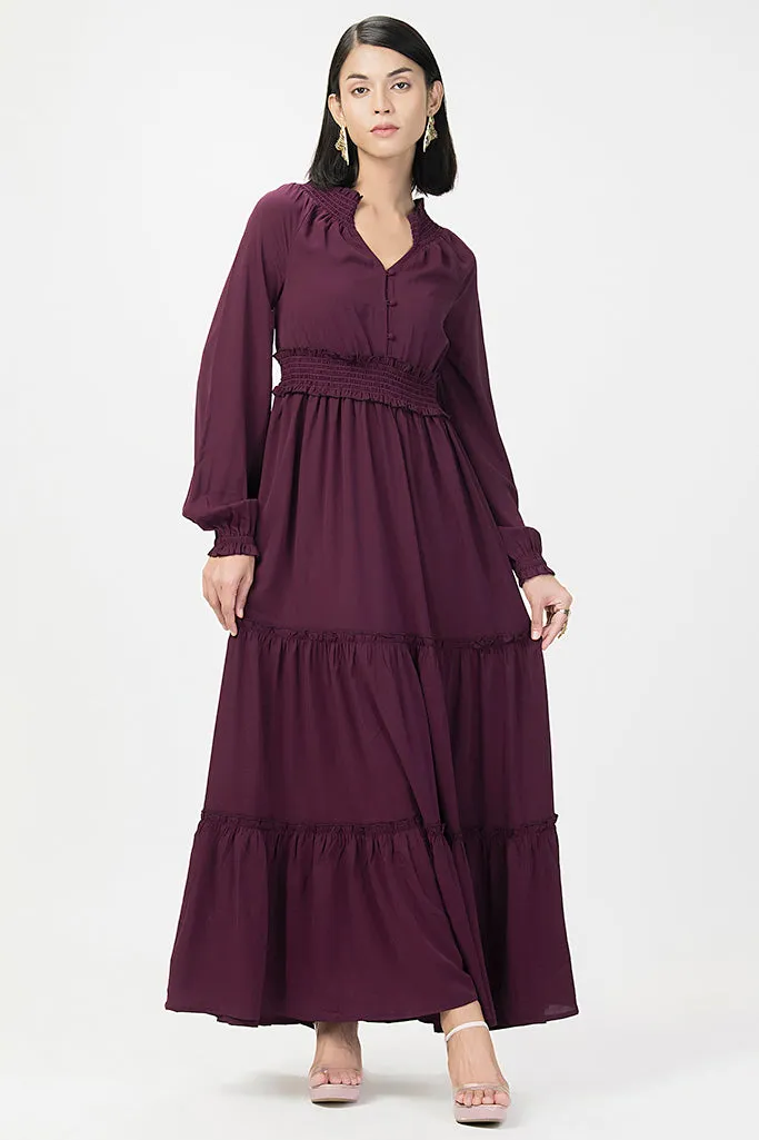 Smokey Long Maxi Dress