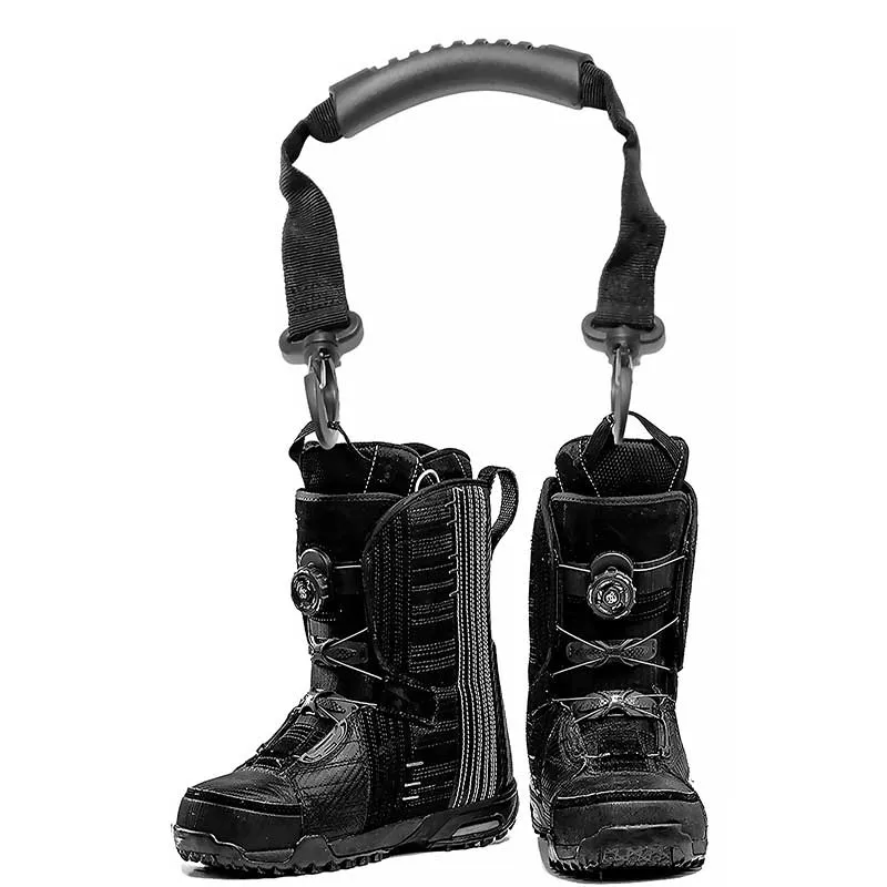 Snowboard Skiing Shoes Adjustable Nylon Shoulder & Hand Strap