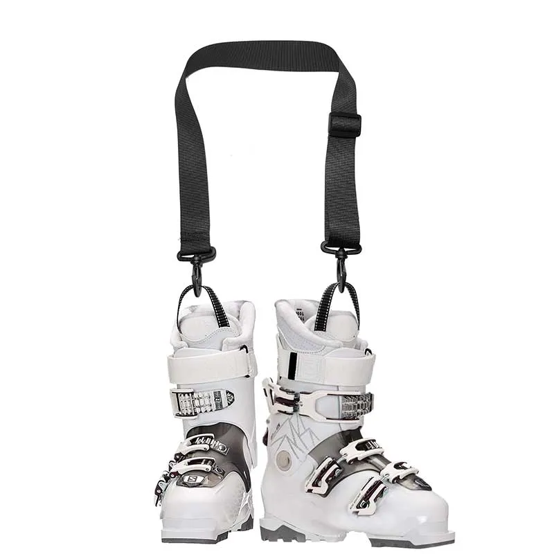Snowboard Skiing Shoes Adjustable Nylon Shoulder & Hand Strap