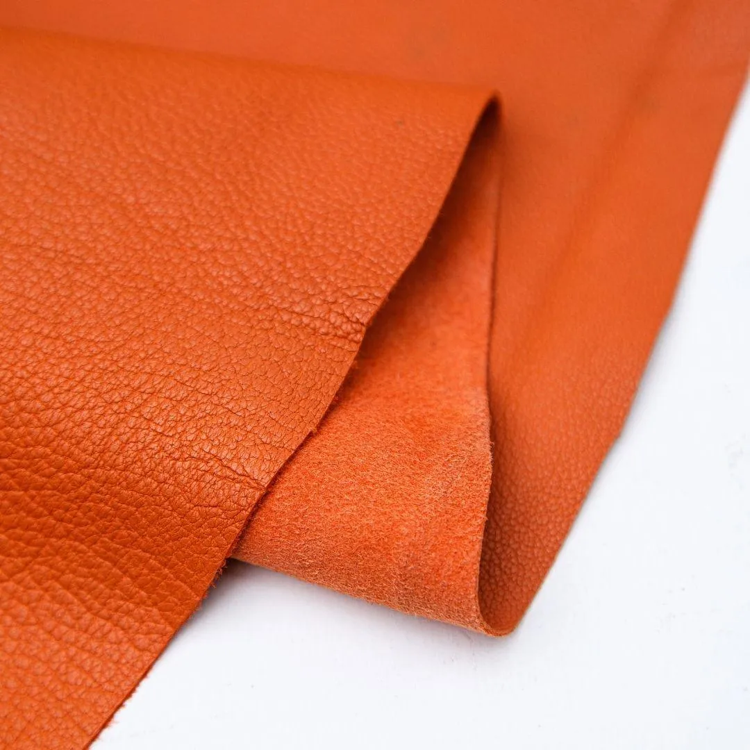 Soft Oil Tanned Aniline Calf Skin Leather