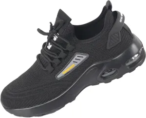 Steel Toe Shoes for Men Women Indestructible Work Shoes Lightweight Puncture Proof Comfortable Water Resistant Safety Sneakers Slip-Resistant Composite Toe Shoes for Construction,Black Steel Toe Shoes for Men Women Indestructible Work Shoes Lightweight Puncture Proof Comfortable Water Resistant Safety Sneakers Slip-Resistant Composite Toe Shoes for Construction,Black
