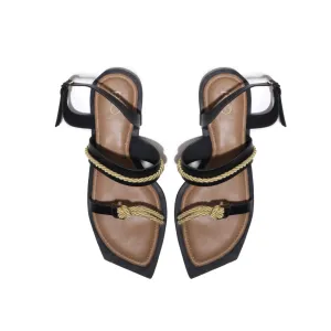StringIt Black Flats