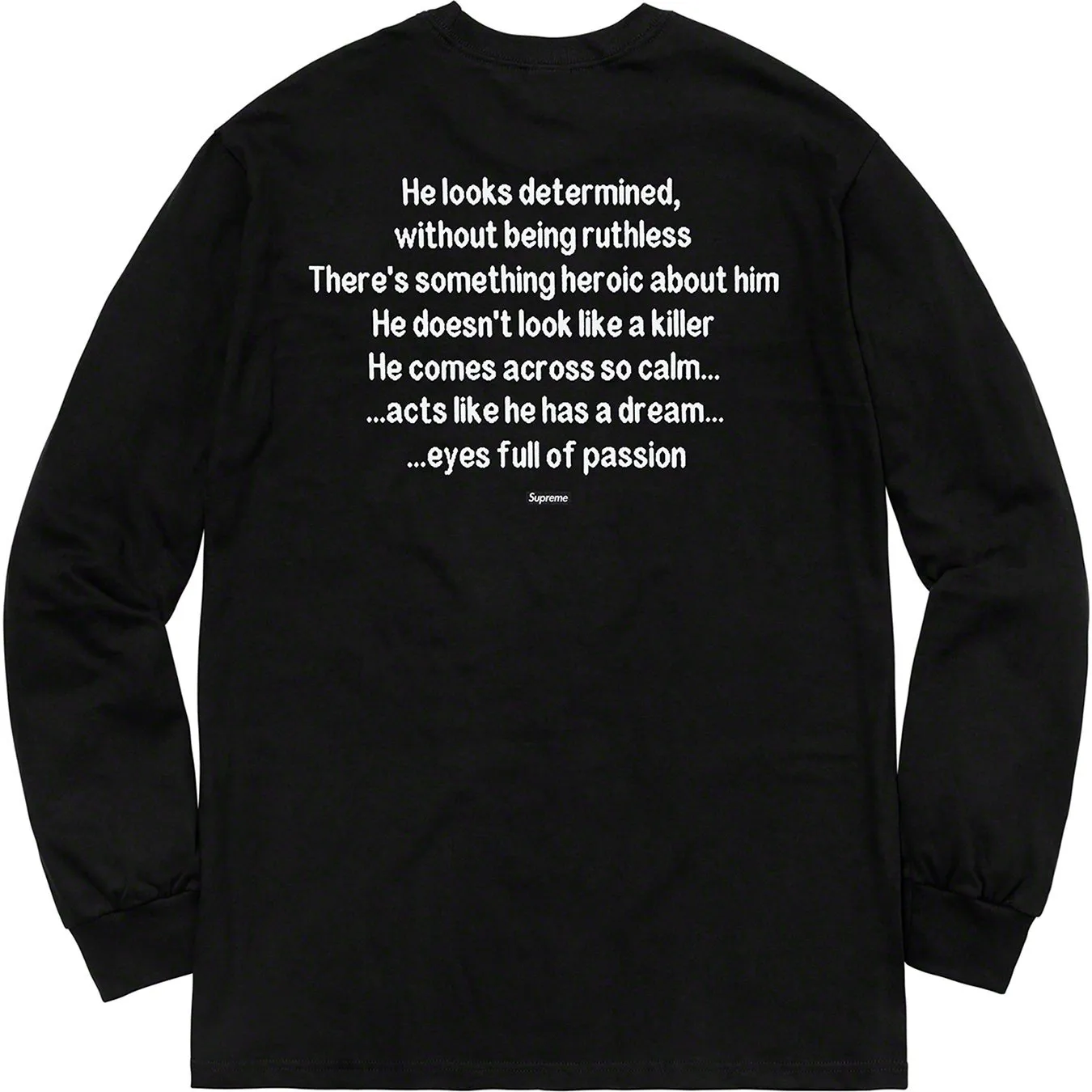 Supreme F/W'18 The Killer L/S Tee