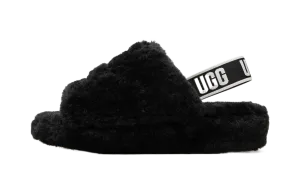 UGG Fluff Yeah Slide Black
