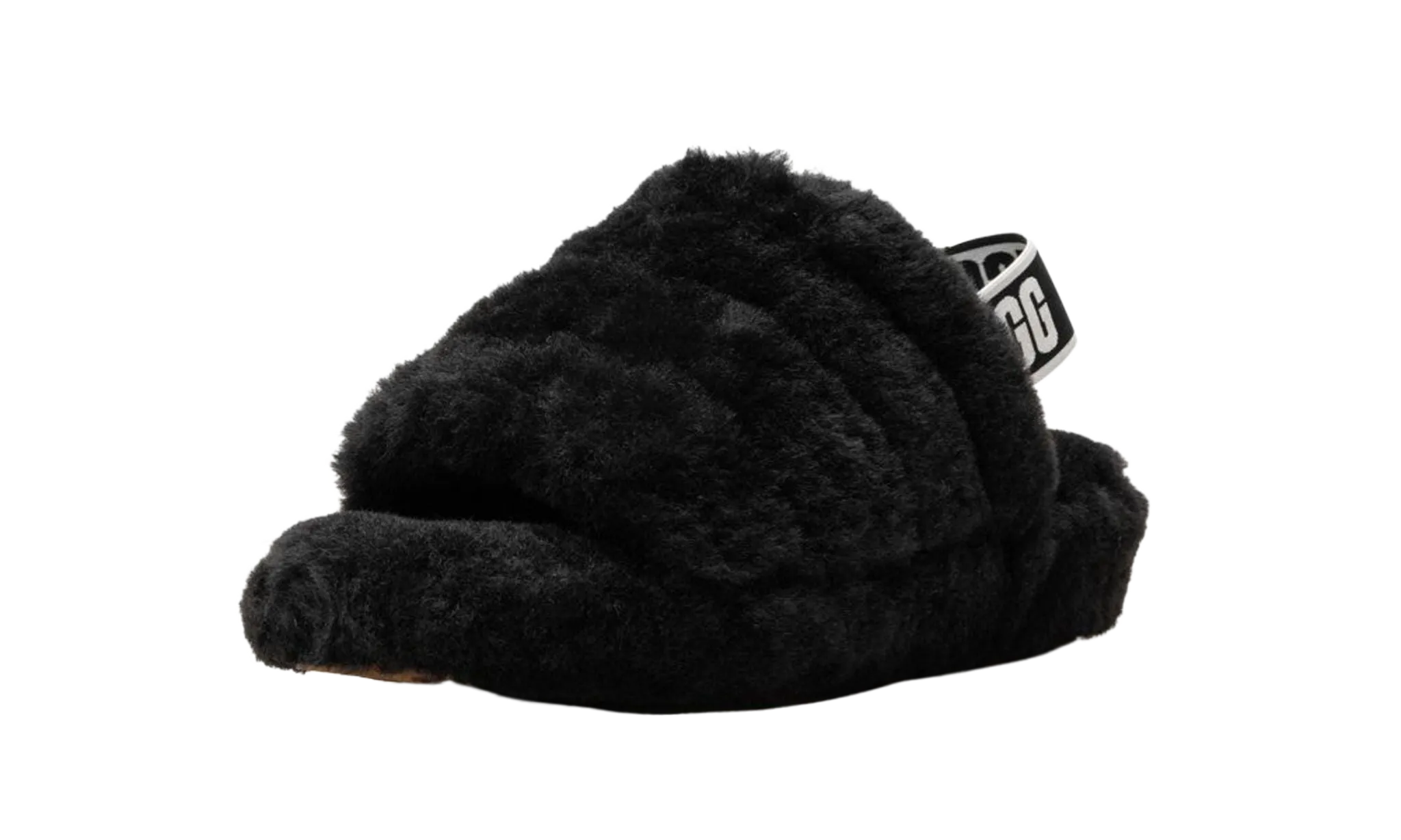 UGG Fluff Yeah Slide Black