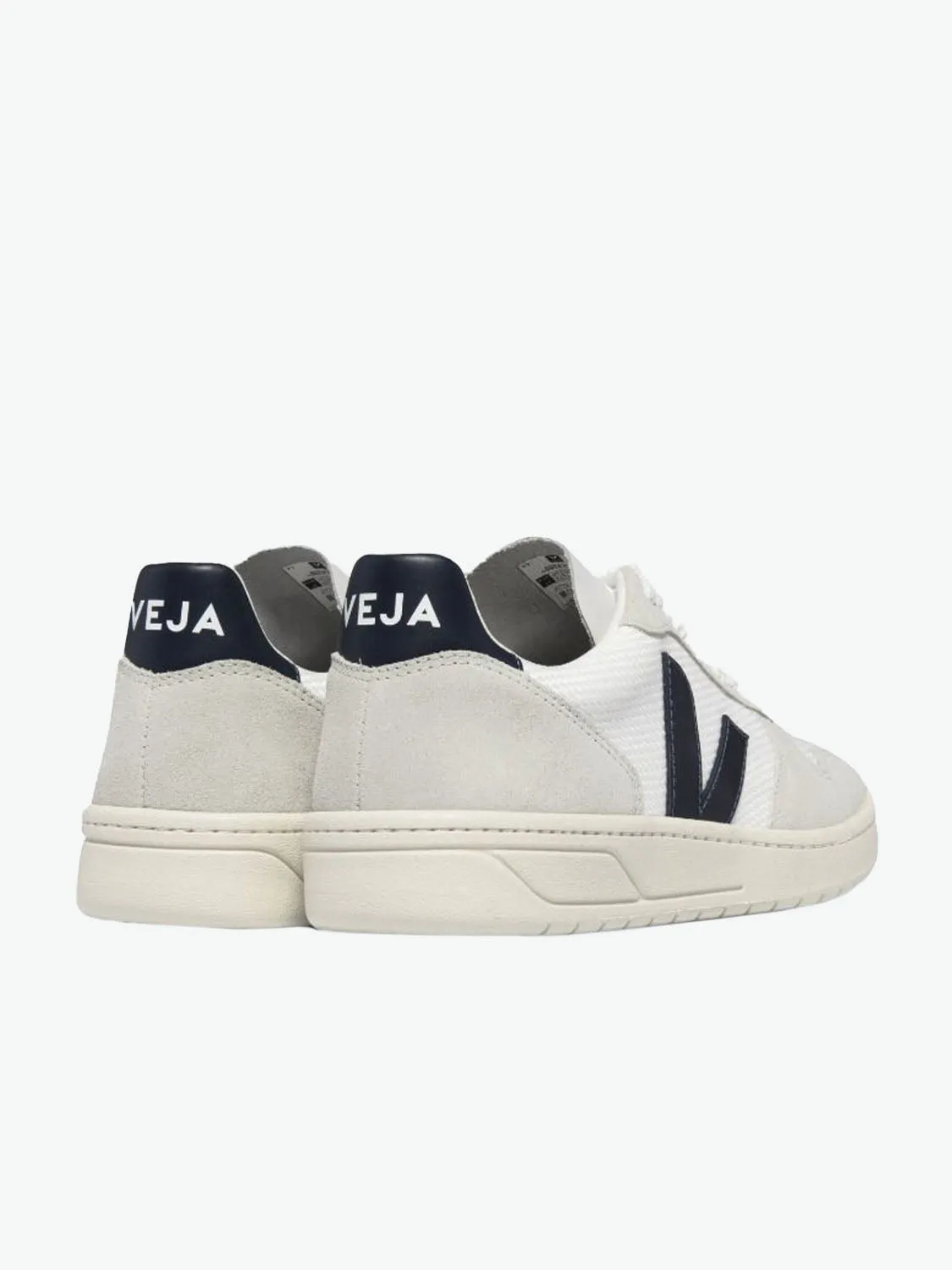 V-10 White Nautico Sneakers