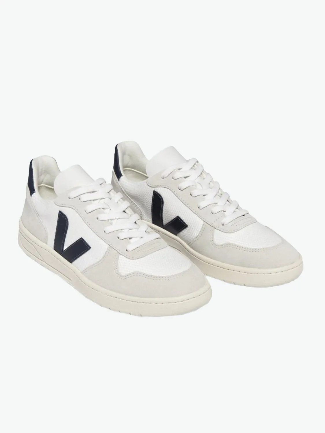 V-10 White Nautico Sneakers
