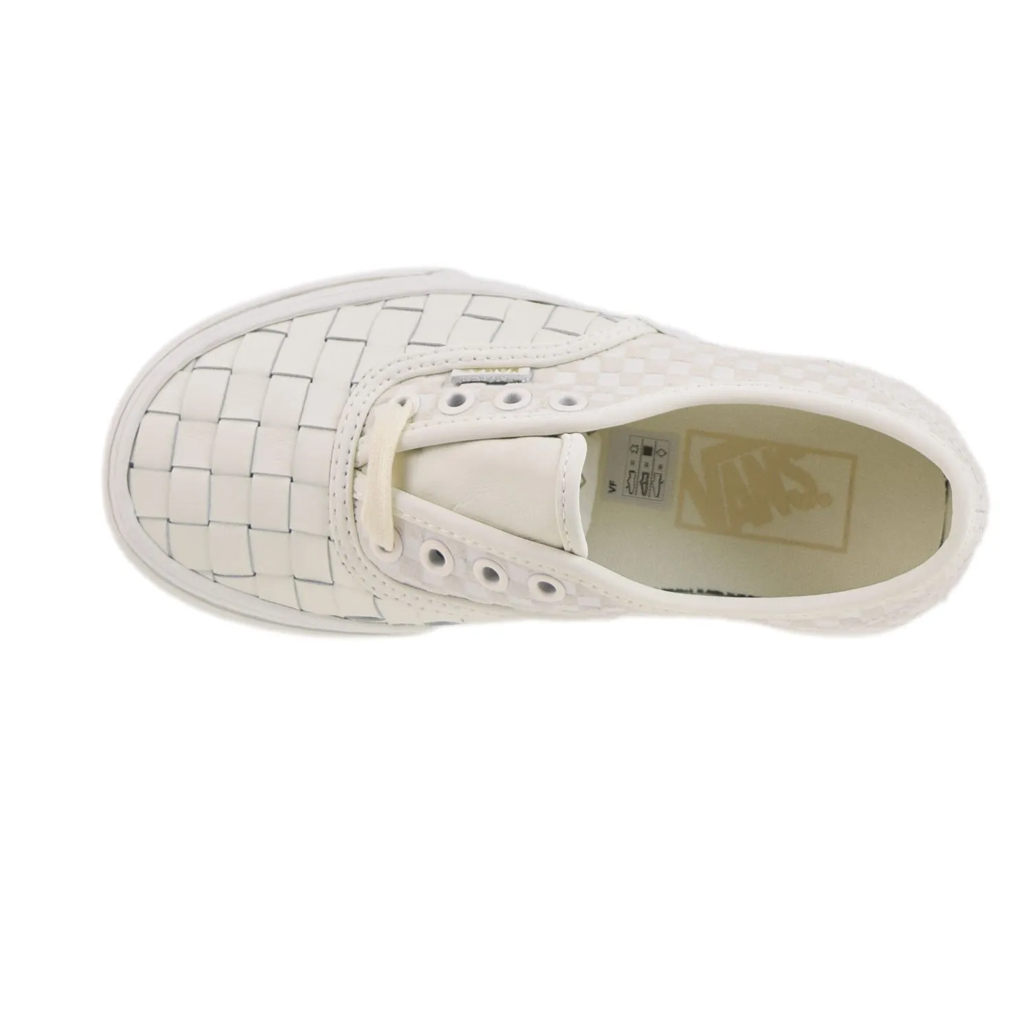 Vans Authentic Platform 2.0 Woven Men's Shoes White