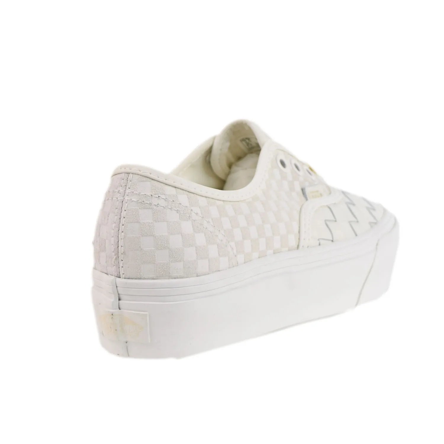 Vans Authentic Platform 2.0 Woven Men's Shoes White