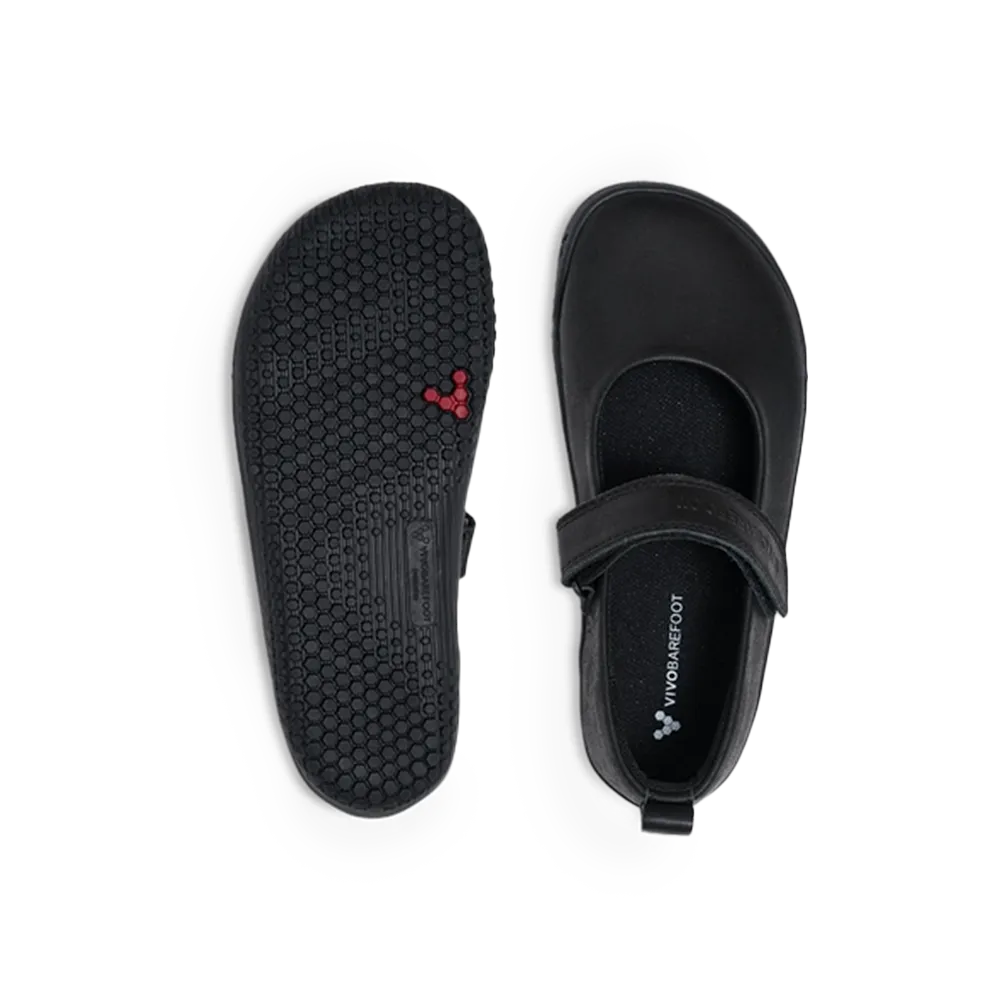 Vivobarefoot Wyn School Obsidian Kids & Preschool