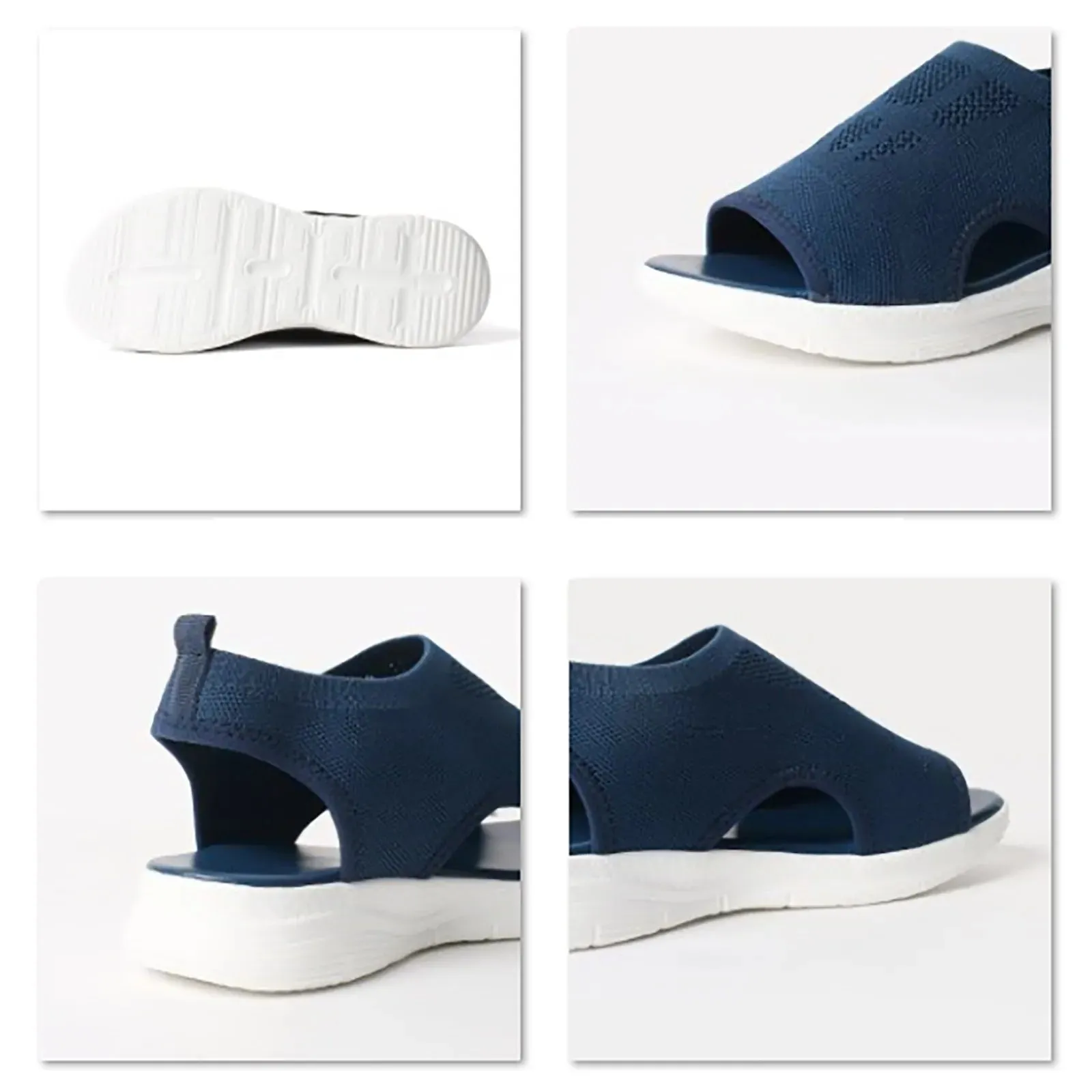 Women's Breathable Orthopedic Sandals Non Slip Comfortable Walking Hollow Sports Platform Sandals